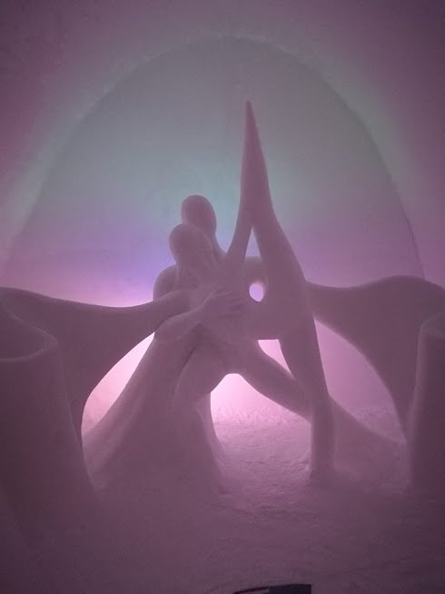 ice hotel scultura scultura ice hotel